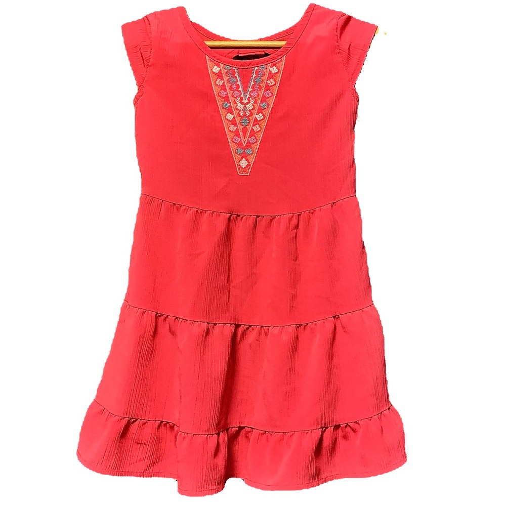 Wonder Nation girls size S 6-6x knee length sun dress.